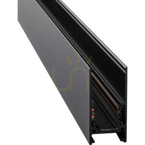Magnetische Aufputzschiene Antigo Komatsu 48V schwarz Aluminium 100 cm 6505 small 0