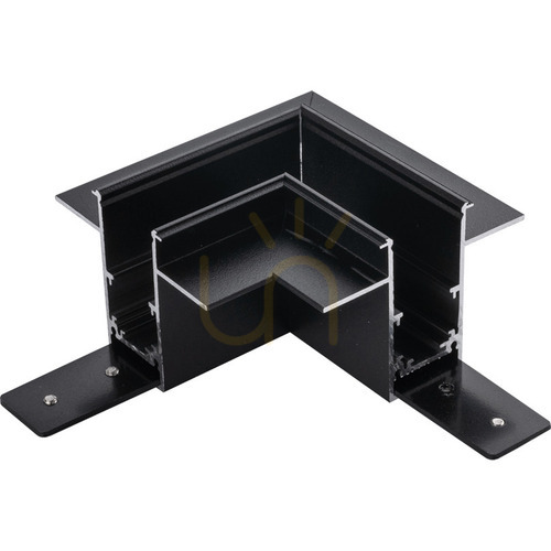Prüfen Sammelschienenverbinder L Unterputz Antigo Komatsu 48V schwarz Aluminium 6509
