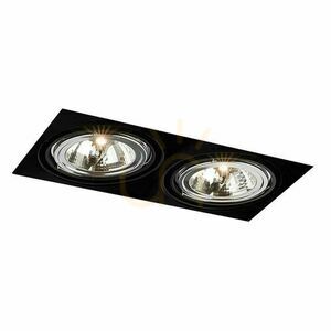 Einbauleuchte Antigo Komoro 2-flammig schwarz LED ES111 3309 small 0