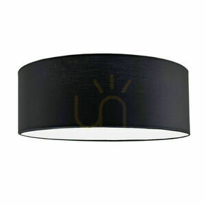 Deckenleuchte Antigo Lamego schwarz Stoff/Stahl 50 cm E27 LED 1084 small 0