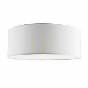 Plafond Antigo Lamego 50 weiß Stoff Stahl E27 LED 1085 small 0