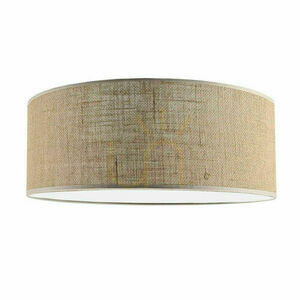 Deckenleuchte Antigo Lamego 50 Jute Stoff Stahl E27 1088 small 0