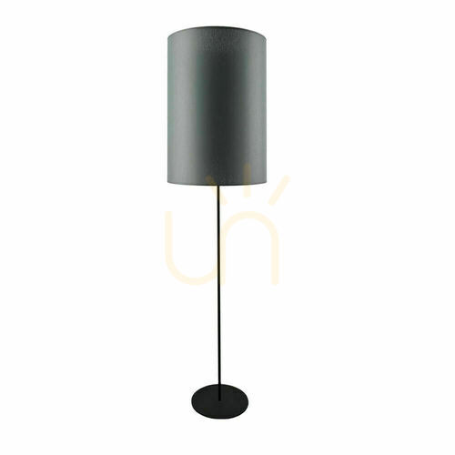 Prüfen Stehleuchte Antigo Lamego Narrow grau Stoff Stahl E27 170 cm