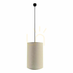 Pendelleuchte Antigo Lamego beige Stoff Stahl E27 35 cm 5192 small 0