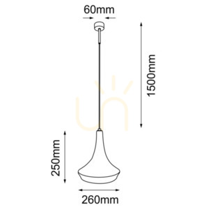 Pendelleuchte Antigo Mahaka beige Baumwolle Stahl E27 26 cm 5178 small 1