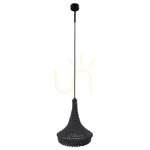 Pendelleuchte Antigo Mahaka grau Stahl/Baumwolle E27 26 cm 5181 small 0