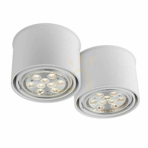 Prüfen Plafond Antigo Miki 2 weiß LED ES111 29 cm 7019