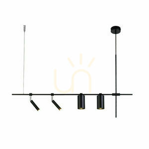 Pendelleuchte Antigo Namasu 7926 schwarz mit 2× GU10 und 2× G9 small 0