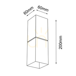 Wandleuchte Antigo Nemuro schwarz G9 20 cm Aluminium Stahl 4408 small 1