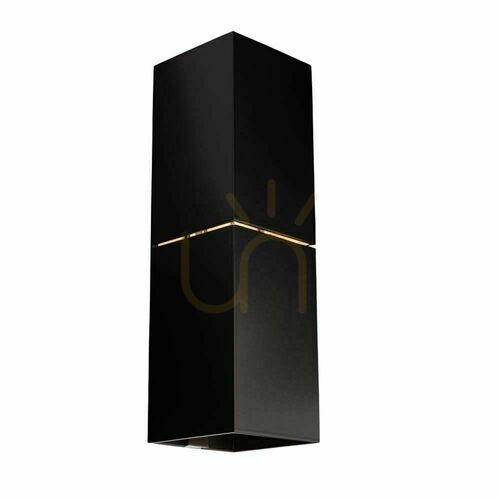 Prüfen Wandleuchte Antigo Nemuro schwarz G9 20 cm Aluminium Stahl 4408