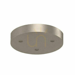 Anschlusskasten Antigo für 3 Lampen C Stahl platin matt 20x20 cm 5214 small 0