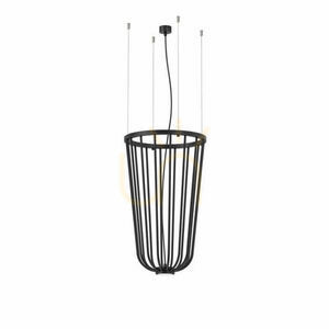 Pendelleuchte Antigo no. moon I Z schwarz Stahl GX53 40 cm 5147 small 0