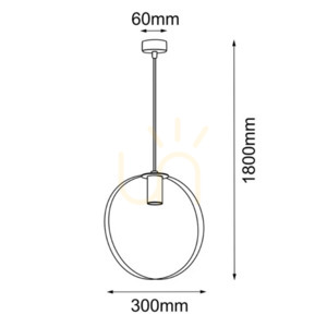 Pendelleuchte Antigo Ortiga 2 Platin matt Stahl GU10 LED 30 cm 5152 small 1
