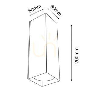 Wandleuchte Antigo Ozu 2xGU10 weiß Aluminium 20 cm 7464 small 1