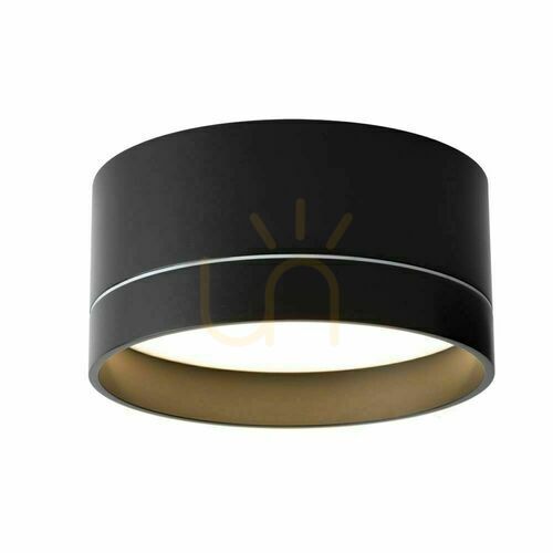 Prüfen Plafond Antigo Tosa schwarz IP44 GX53 20 cm 8060
