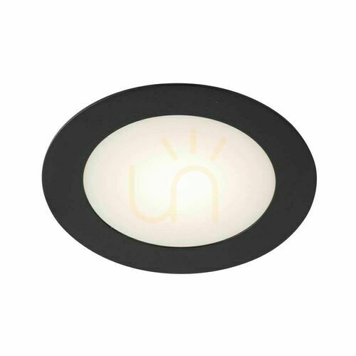 Prüfen Einbauleuchte Antigo Tottori II schwarz 12,5 cm IP44 LED 3000K 8058