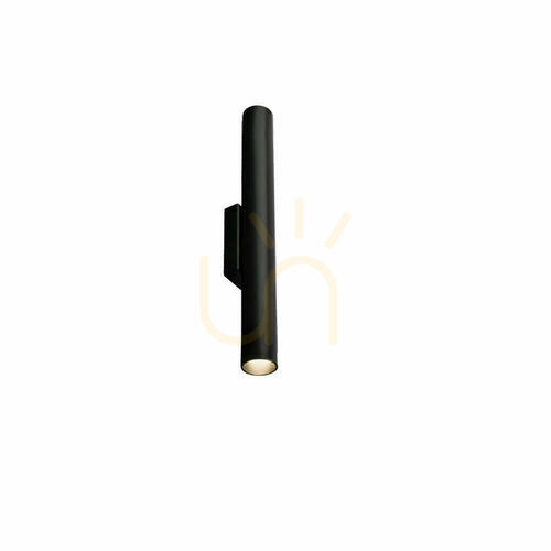 Prüfen Wandleuchte Antigo Yabu K2 schwarz Stahl 30 cm LED MR11 4048