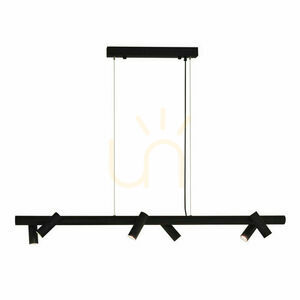 Pendelleuchte Antigo Yabu 6 schwarz Stahl 120 cm LED MR11 5067 small 0