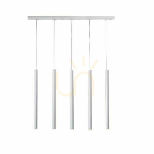 Prüfen Pendelleuchte Antigo Yabu 5-flammig weiß LED MR11 7575