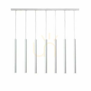Pendelleuchte Antigo Yabu 7 weiß, 7 Röhren GU10, Deckenleiste 140 cm 7576 small 0