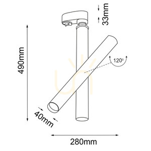 Scheinwerfer Antigo Yabu T R2 weiß für 3-Phasen-Schiene 230V LED MR11 7706 1 Scheinwerfer Antigo Yabu T R2 weiß für 3-Phasen-Schiene 230V LED MR11 7706 small 1