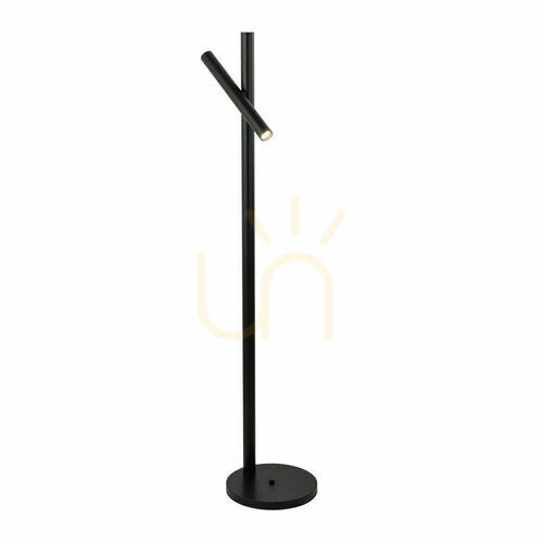 Prüfen Stehleuchte Antigo Yabu F schwarz 141 cm LED MR11 Aluminium Stahl 7876