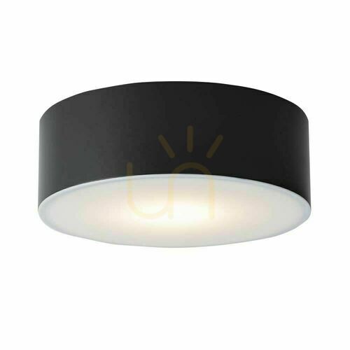 Prüfen Plafond Antigo Zama schwarz LED 3000K IP44 20 cm 7735