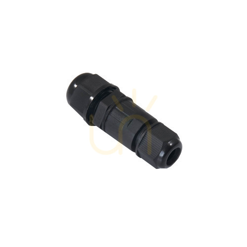 Prüfen 3-Pin Kabelstecker Antigo 9950 schwarz PVC Akcesoria do lamp ogrodowych