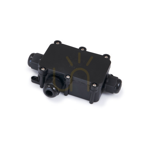 Prüfen Kabelstecker 4-Pin Antigo 9951 schwarz PVC Zubehör Gartenlampen