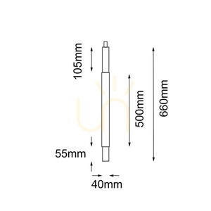 Außen-Pendelleuchte Antigo Natsu 9900 anthrazit 66 cm LED T8 IP54 small 1