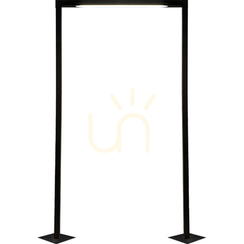Prüfen Außenstehleuchte Antigo Taketa 9932 anthrazit 164 cm LED T8 IP54