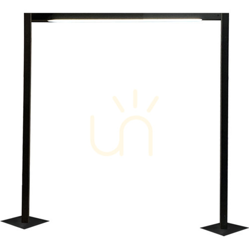 Prüfen Außenstehleuchte Antigo Taketa 9936 anthrazit LED T8 114 cm IP54