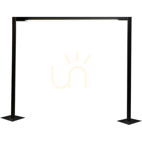 Prüfen Außenstehleuchte Antigo Taketa 9937 anthrazit LED T8 114 cm IP54