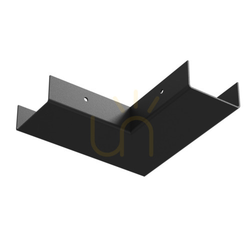 Prüfen Sammelschienenverbinder Antigo System Line move Ecke schwarz Stahl 1015