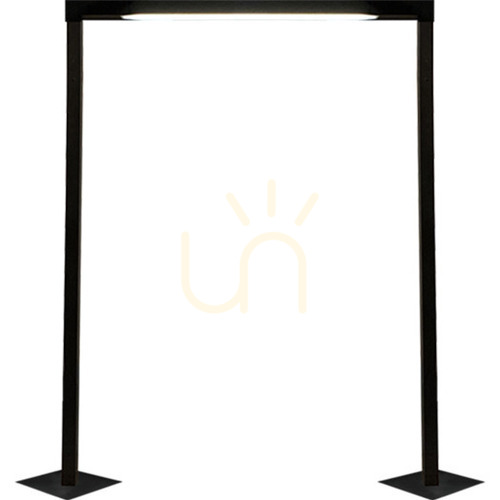 Prüfen Außenstehleuchte Antigo Taketa 9935 anthrazit 114 cm LED T8