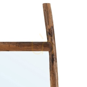 Spiegel BAZAR BIZAR Fabulook Garderobenspiegel Natur aus recyceltem Teakholz 170 cm small 6
