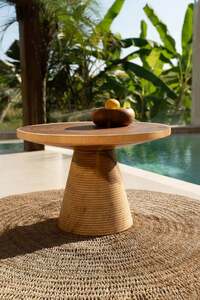 Obstschale Bazar Bizar Teak Root BASU605 aus Teakholz, 20 cm small 7