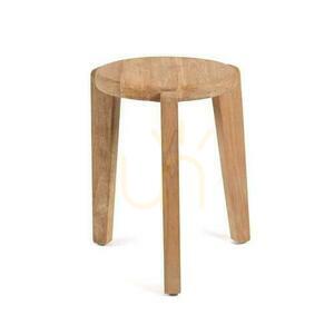Bazar Bizar Seseh Beistelltisch, Teak natur, 40 × 40 × 50 cm small 2