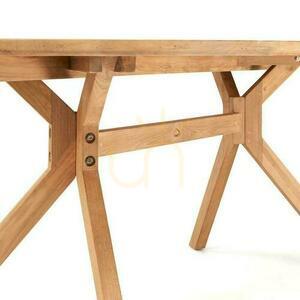 Esstisch BAZAR BIZAR Kulala aus recyceltem Teakholz, natur, 225 x 115 cm small 5