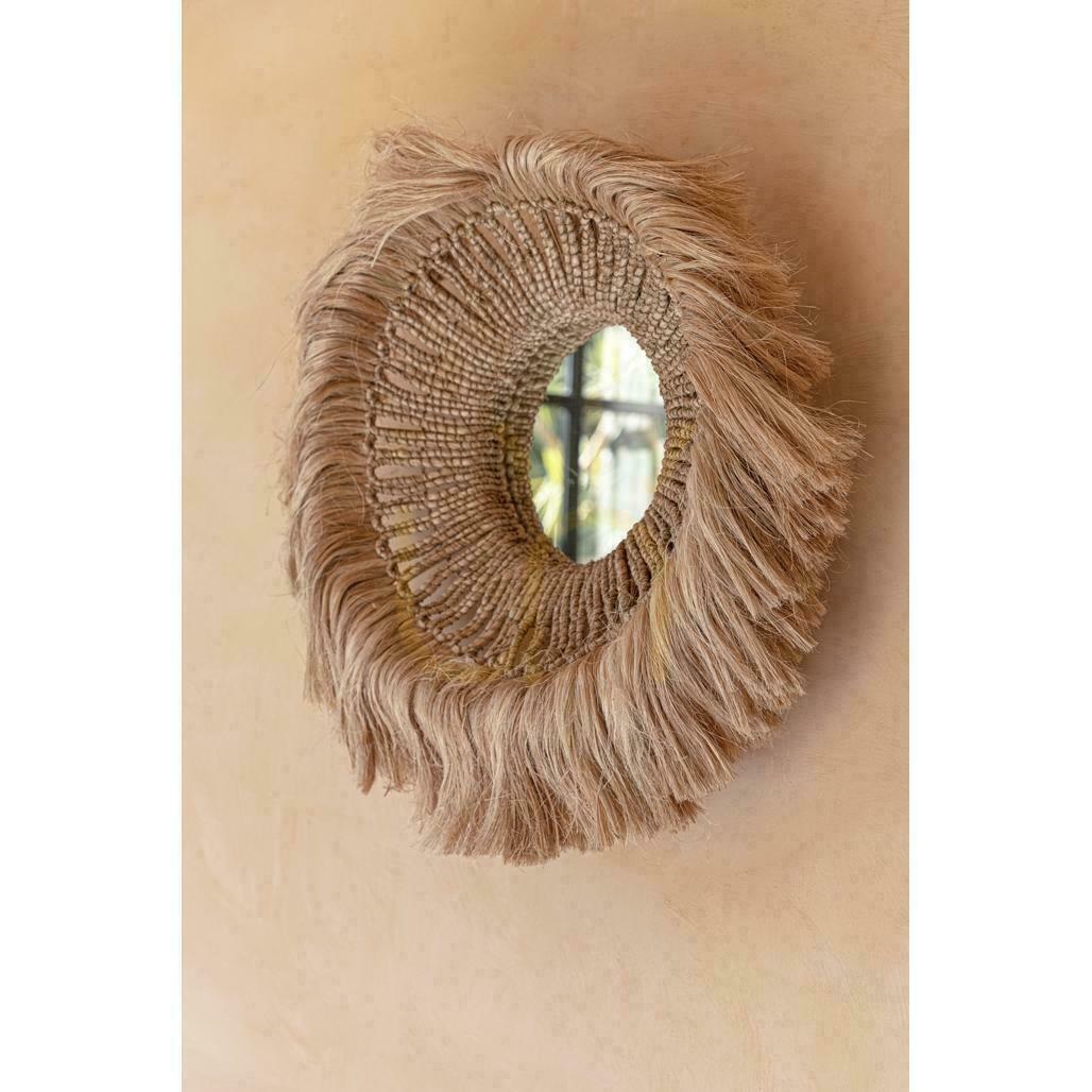 Prüfen Spiegel BAZAR BIZAR Abaca-Gras Natur 85 cm Mirrors Spiegel BAZAR BIZAR Abaca-Gras Natur 85 cm Mirrors