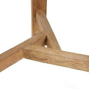 Bar-Tisch BAZAR BIZAR Fusuma aus recyceltem Teakholz, natur, Outdoor small 2