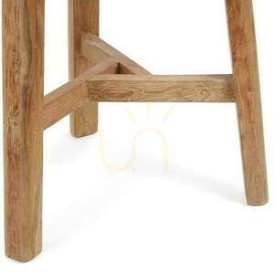 Bar-Tisch BAZAR BIZAR Fusuma aus recyceltem Teakholz, natur, Outdoor small 4