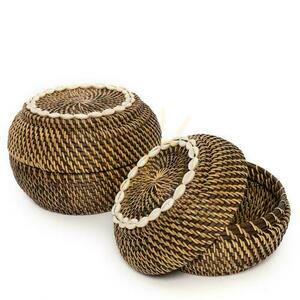 Rattankorb BAZAR BIZAR Colonial Collection Naturbraun S small 1