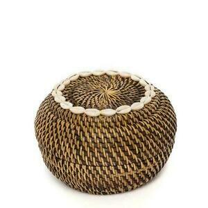 Rattankorb BAZAR BIZAR Colonial Collection Naturbraun S small 0