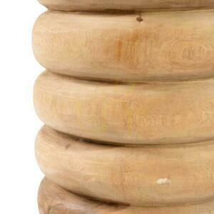 Hocker BAZAR BIZAR Umiko Suarholz Natur Beige 45 cm small 3