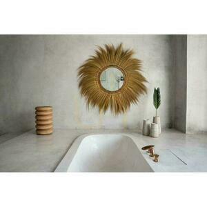 Hocker BAZAR BIZAR Umiko Suarholz Natur Beige 45 cm small 6