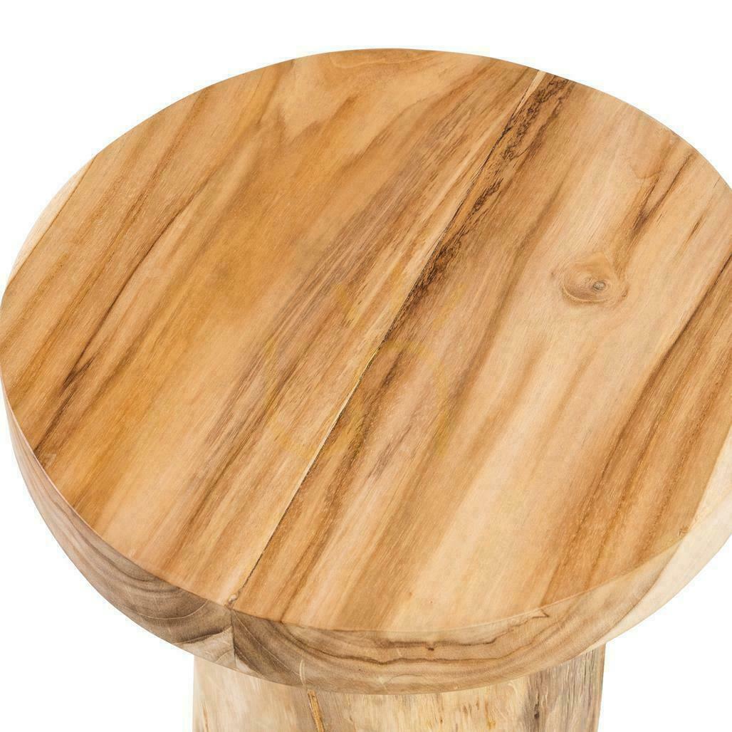 Vorschau Beistelltisch BAZAR BIZAR Inti Teakholz Natur Beige 30x45 cm Stools & Side Tables Beistelltisch BAZAR BIZAR Inti Teakholz Natur Beige 30x45 cm Stools & Side Tables
