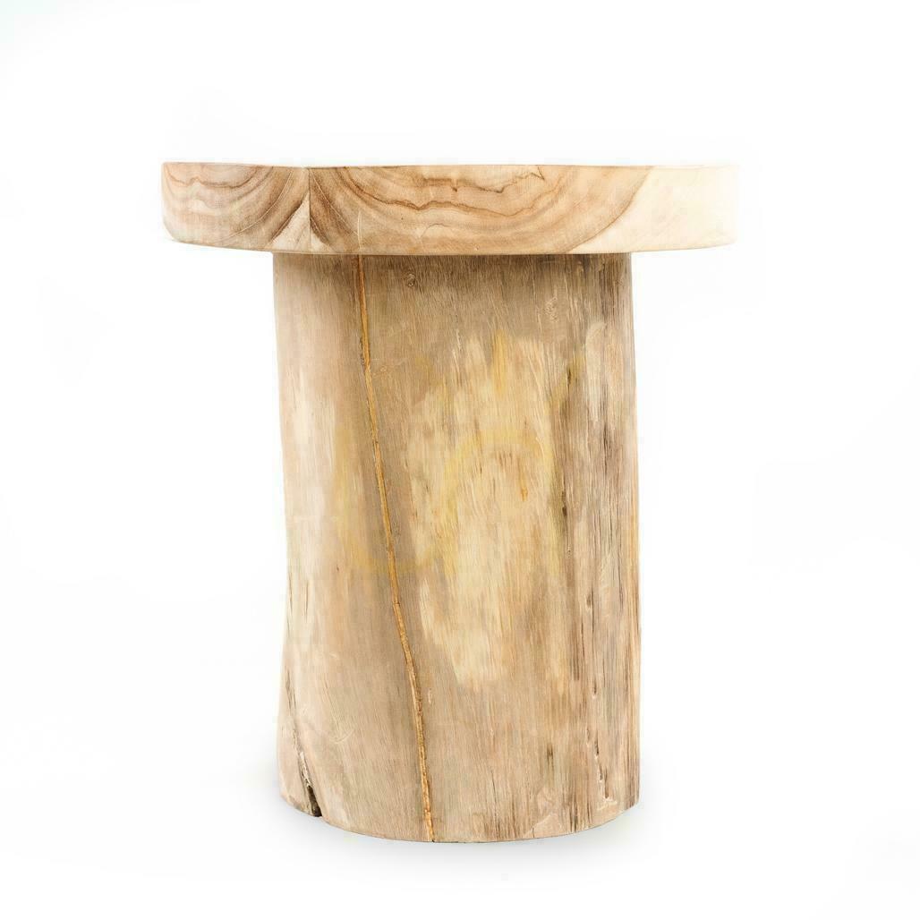 Zeige Beistelltisch BAZAR BIZAR Inti Teakholz Natur Beige 30x45 cm Stools & Side Tables Beistelltisch BAZAR BIZAR Inti Teakholz Natur Beige 30x45 cm Stools & Side Tables