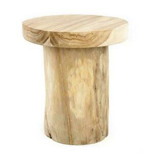 Beistelltisch BAZAR BIZAR Inti Teakholz Natur Beige 30x45 cm Stools & Side Tables 0 Beistelltisch BAZAR BIZAR Inti Teakholz Natur Beige 30x45 cm Stools & Side Tables small 0