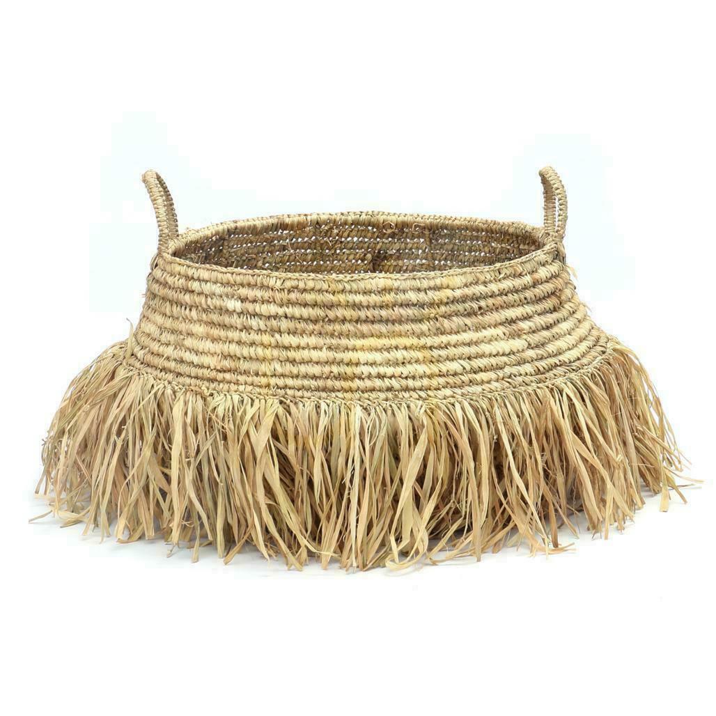 Prüfen Weidenkorb BAZAR BIZAR Baskets Raffia natur groß 45x45x30 cm Weidenkorb BAZAR BIZAR Baskets Raffia natur groß 45x45x30 cm